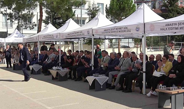 Amasya'da öğrencilere kötü örnek olan tören krizi: Başkan eleştirdi, vali cevap verdi