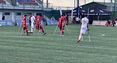 Ampute Futbol Milli Takımı, İngiltere'yi 5-1 mağlup etti