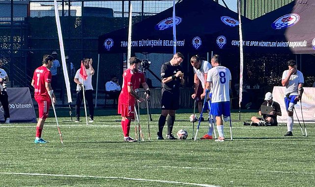 Ampute Futbol Milli Takımı, İtalya'yı 5-0 mağlup etti