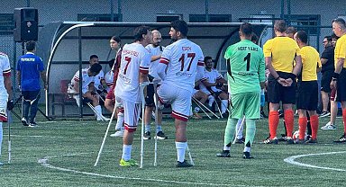 Ampute Futbol Milli Takımı, Polonya'ya 4-2 mağlup oldu