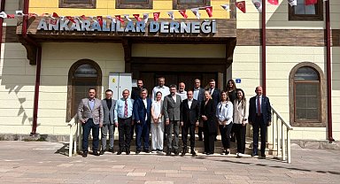 Ankara Kent Konseyi Başkanı Yılmaz'dan AHİD'e hayırlı olsun ziyareti