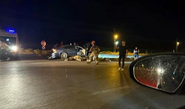 Ankara'da 2 otomobil çarpıştı: 5 yaralı