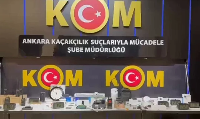 Ankara'da dinleme cihazı operasyonu... Dijital casusluk ve gizlilik ihlallerine darbe!