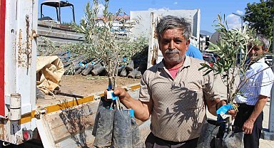 Antalya Büyükşehir Belediyesi'nden fidan desteği