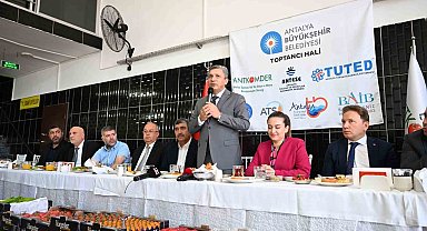 Antalya Toptancı Hali'nde çalışma saatlerinde değişikliğe gidildi