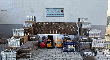 Antalya'da 1 milyon doldurulmuş makaron ele geçirildi