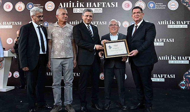 Antalya'da Ahilik Haftası kutlandı