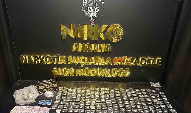 Antalya'da uyuşturucu ticareti operasyonlarında 38 şüpheli yakalandı, 23'ü tutuklandı