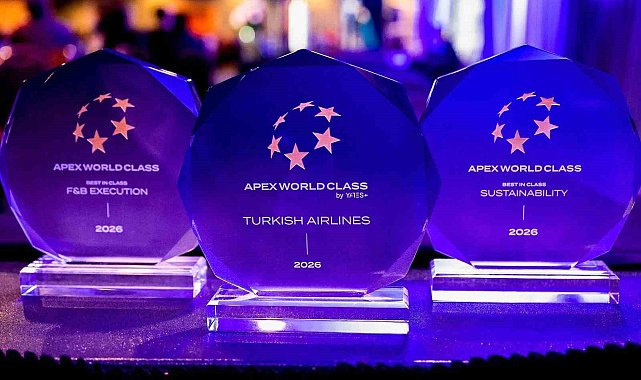 APEX'ten Türk Hava Yolları'na beşinci kez ödül