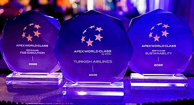 APEX'ten Türk Hava Yolları'na beşinci kez ödül