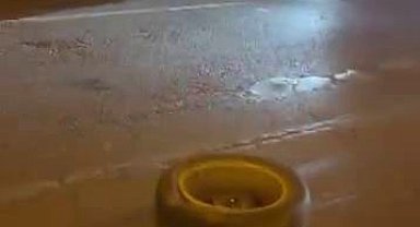 Aracın tekeri yola fırladı, zincirleme kazada 3 kişi yaralandı