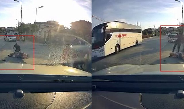 Arnavutköy'de okul çıkışında iki veli tartıştı, taraflardan biri diğerine yumruklarla saldırdı