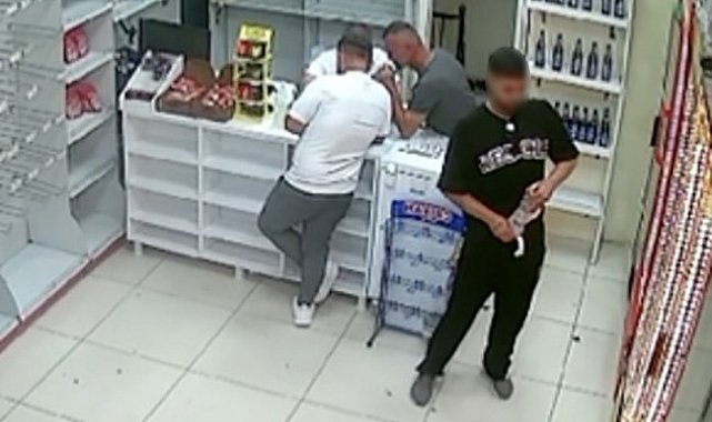 Arnavutköy'de pes dedirten hırsızlık: İçeceği eşofmanına gizleyip çaldı