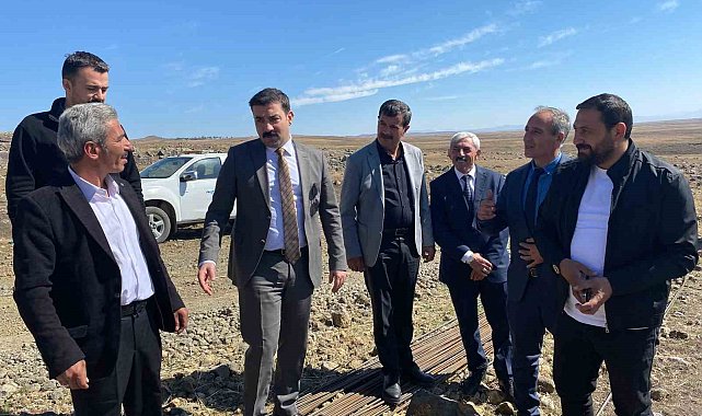 Arpaçay Kaymakamı Akköz, yatırımları yerinde gördü