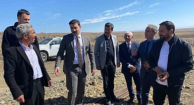 Arpaçay Kaymakamı Akköz, yatırımları yerinde gördü