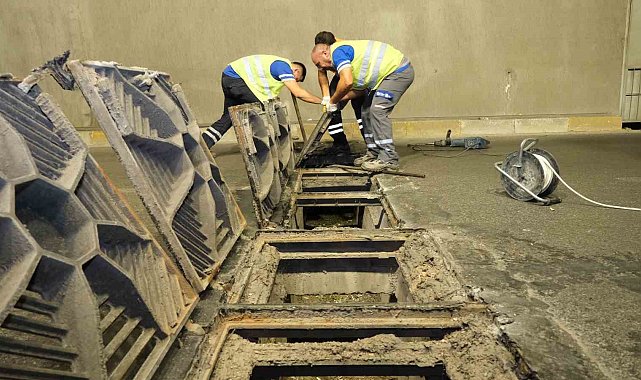 ASAT'tan altgeçitlerde gece mesaisi: Yağmursuyu hatları temizleniyor