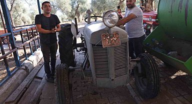 Ata yadigarı traktör 77 yıldır çalışıyor