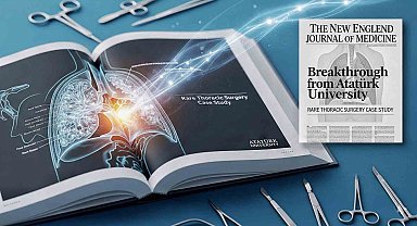 Atatürk Üniversitesi Göğüs Cerrahisi Kliniğinin nadir vaka çalışması Nejm Dergisinde yayımlandı