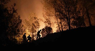 Ateş savaşçılarının yeşil vatan mücadelesi sürüyor