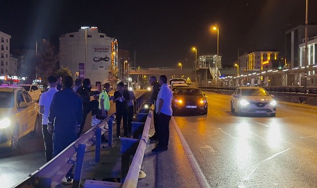 Avcılar'da alkollü sürücü zincirleme kaya yol açtı: Vatandaşlar sürücünün üzerine yürüdü