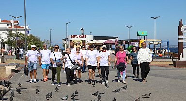 Avrupa hareketliliğine Mudanya'dan sportif farkındalık