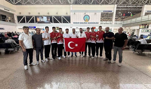 Avrupa şampiyonası için İtalya'ya uçtular