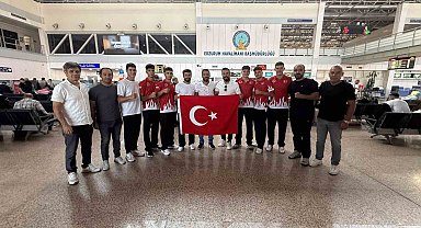 Avrupa şampiyonası için İtalya'ya uçtular