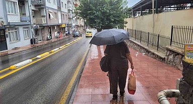 Aydın 4 ay sonra yağmur yüzü gördü