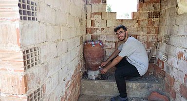 Aydın Dağları'nda susayanlar bu hayırla susuzluğunu gideriyor