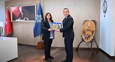 Aydın - Özbekistan iş birliği için görüşme