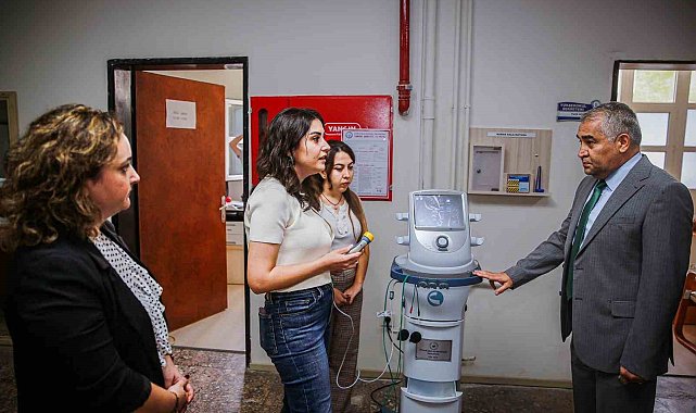 Aydın SHMYO'ya Yeni Nesil Fizyoterapi Cihazı