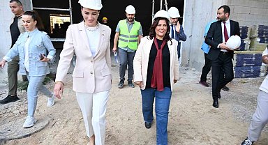 Aydın'da Kapalı Spor Salonu inşaatı hızla sürüyor