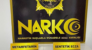 Ayvalık'ta narkotik operasyonunda firari hükümlü yakalandı