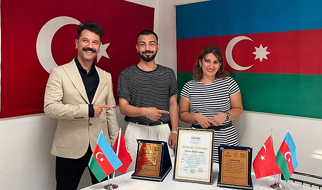 Azerbaycan Bakü'den Manisa'ya iki ödül