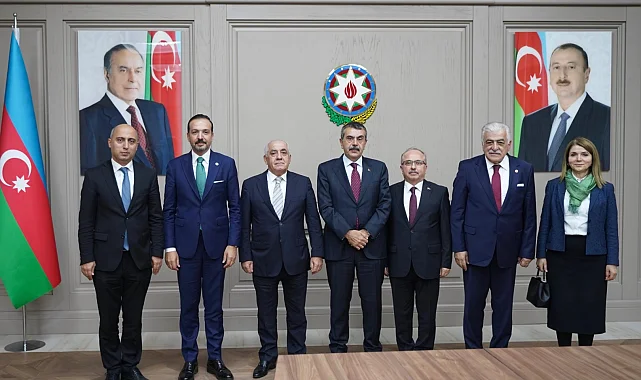 Azerbaycan Başbakanı Asadov, Bakan Tekin'i ağırladı