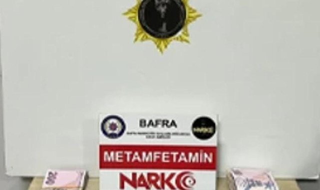 Bafra'da uyuşturucu operasyonu: 2 tutuklama