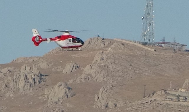 Bahçesaray ve Çatak'tan hastalar helikopterle Van'a nakledildi