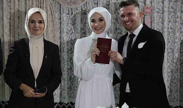Bakan Göktaş, Çorum'da nikah şahidi oldu