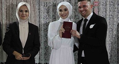 Bakan Göktaş, Çorum'da nikah şahidi oldu