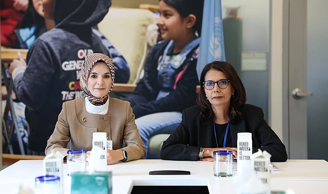 Bakan Göktaş, Najat Maalla M'jid ile buluştu