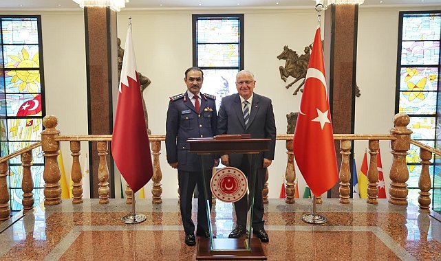Bakan Güler, Katar Genelkurmay Başkanı Al Mannai ve Katar Kara Kuvvetleri Komutanı Al-Attiyah ile görüştü