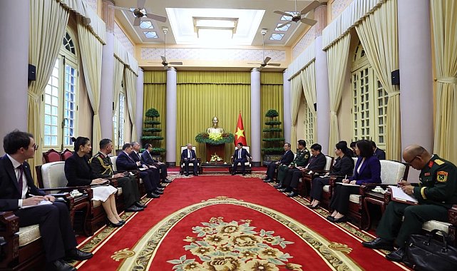 Bakan Güler, Vietnam Devlet Başkanı Luong ile görüştü