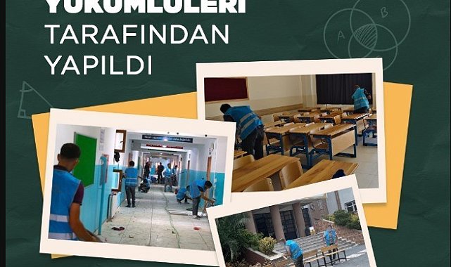 Bakan Tunç: "Bin 534 okulun bakım ve onarımı denetimli serbestlik yükümlüleri tarafından yapıldı"