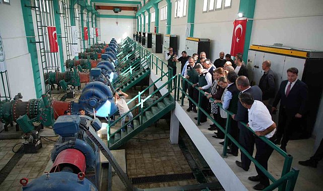 Bakan Yumaklı, Edirne'de Çakmak Barajı İletim Hattı'nın açılışını yaptı