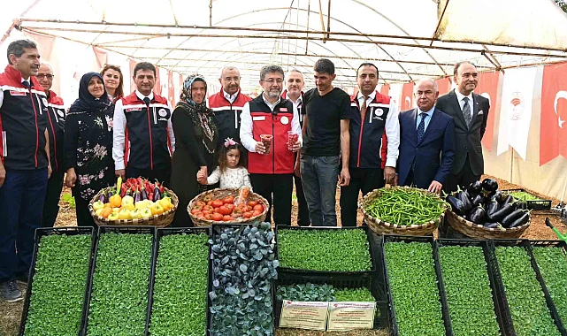 Bakan Yumaklı Şile'de üreticilerle buluştu