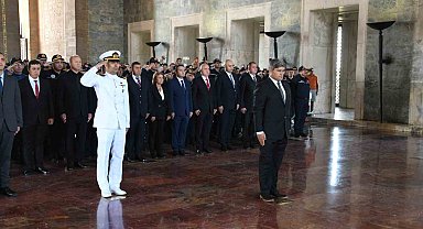 Balıkesir İtfaiyesinden Anıtkabir ziyareti