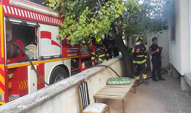 Balıkesir'de ev yangını