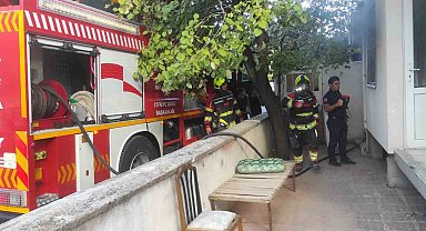 Balıkesir'de ev yangını