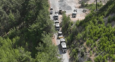 Balıkesir'de Delice Yolu baştan sona yenilendi