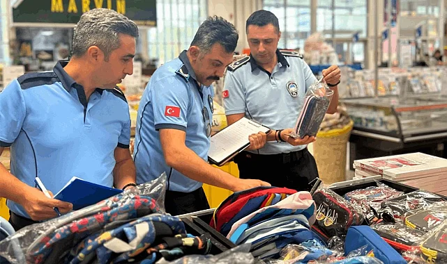 Balıkesir'de eğitim öncesi fiyat denetimi